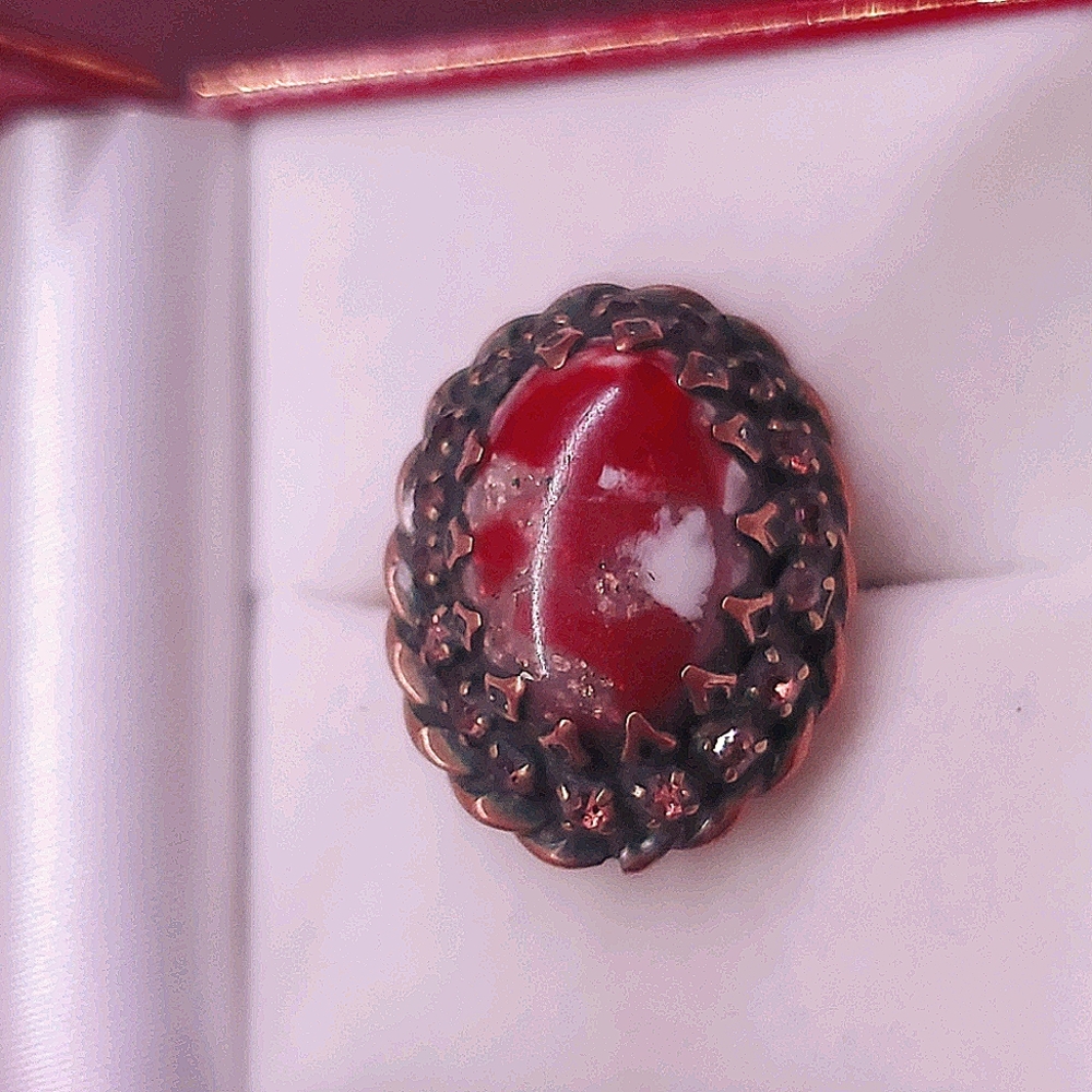 Antique Agate Ring - SOLD